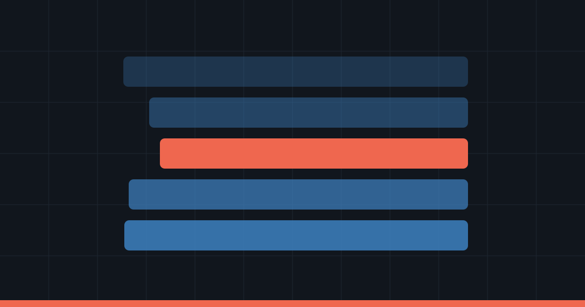 Abstract lattice of connected nodes in Commerce Beacon blue